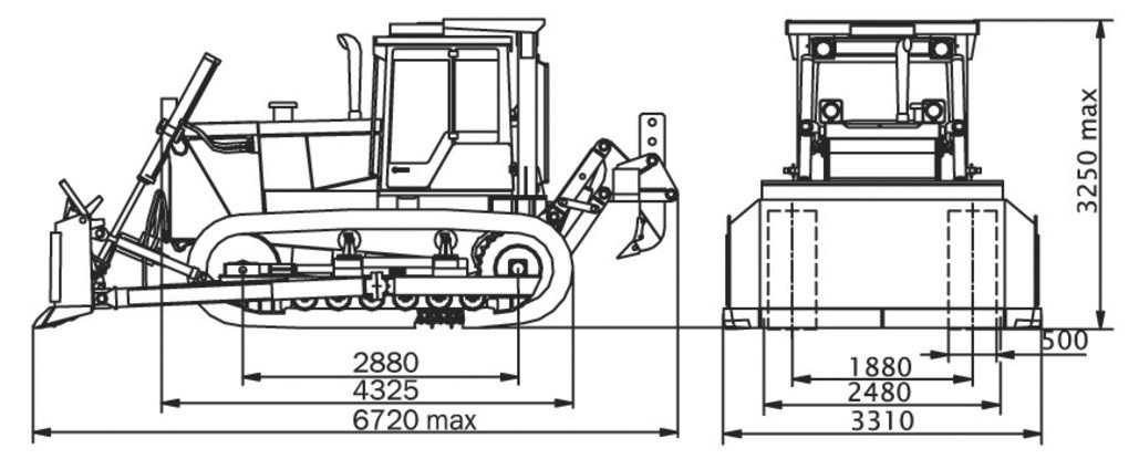 Бульдозер б10м технические характеристики. Т10 бульдозер габариты. Бульдозер т-170 чертеж. Бульдозер б10м характеристики.